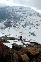 4- Sulla rampa per il rifugio Casati